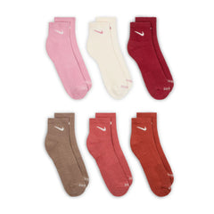 6 Pack Unisex Everyday Plus Cushioned Quarter