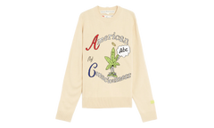 American Consciousness Crewneck Sweater "Natural White" ABCFW23ACCS NATU
