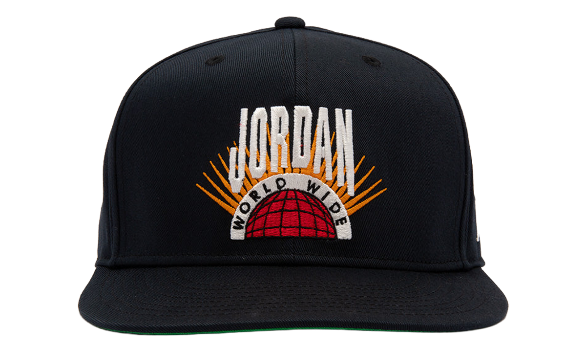 Essentials Pro Structured Flat Bill Hat "Black / Kelly Green / Sail" IF3508 010