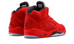 5 Retro "Red Suede" 136027 602