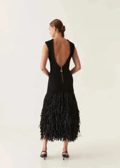 BELLA | KNIT MIDI DRESS