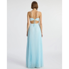 MONICA | HALTER MAXI DRESS