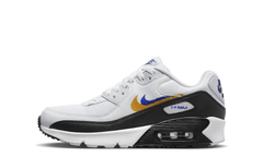 Air Max 90 GS "Double Swoosh White Black Gold Royal" FJ4592 100